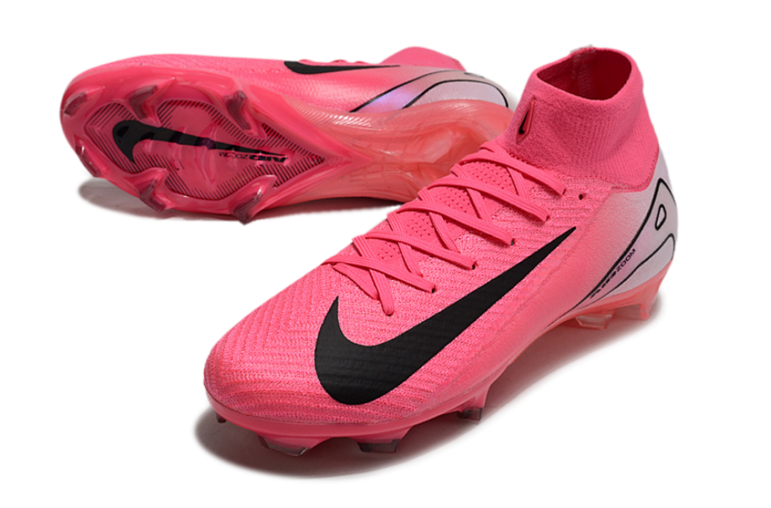nike mercurial superfly - Rosado Negro Blanco