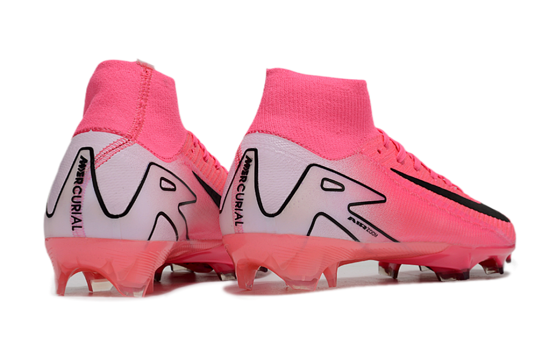 nike mercurial superfly - Rosado Negro Blanco