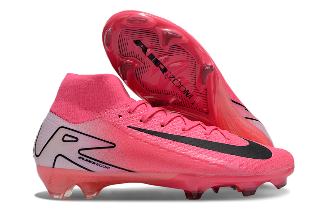 nike mercurial superfly - Rosado Negro Blanco