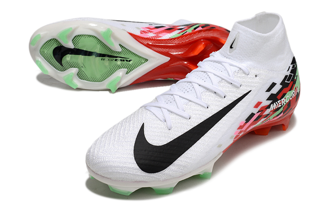 nike mercurial superfly - Blanco Rojo Negro