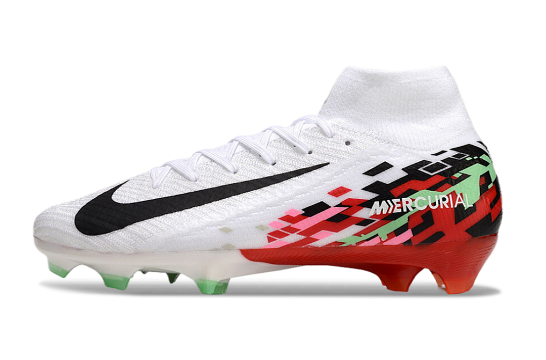 nike mercurial superfly - Blanco Rojo Negro