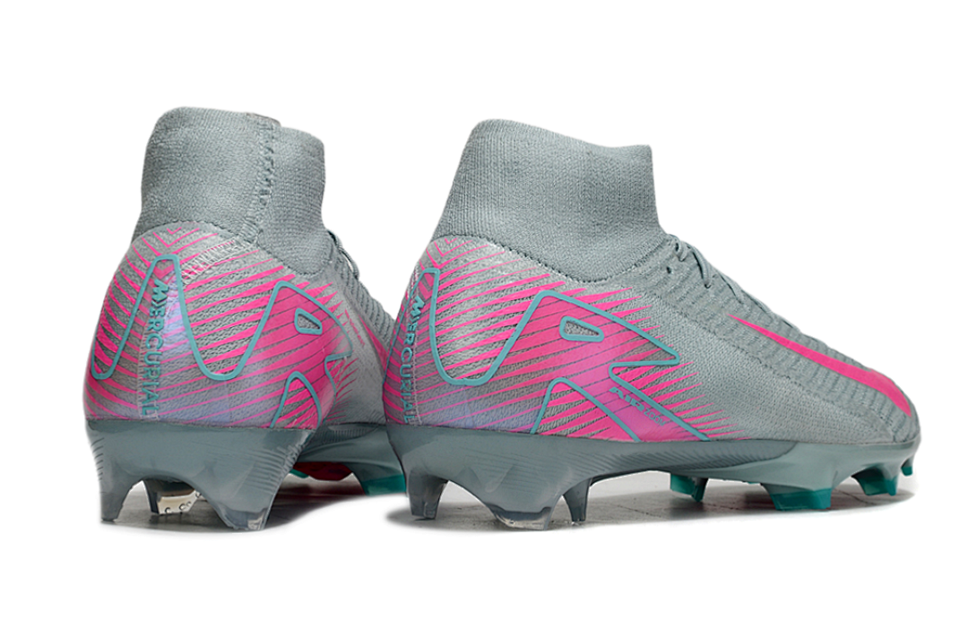 nike mercurial superfly - Gris Rosado Azul