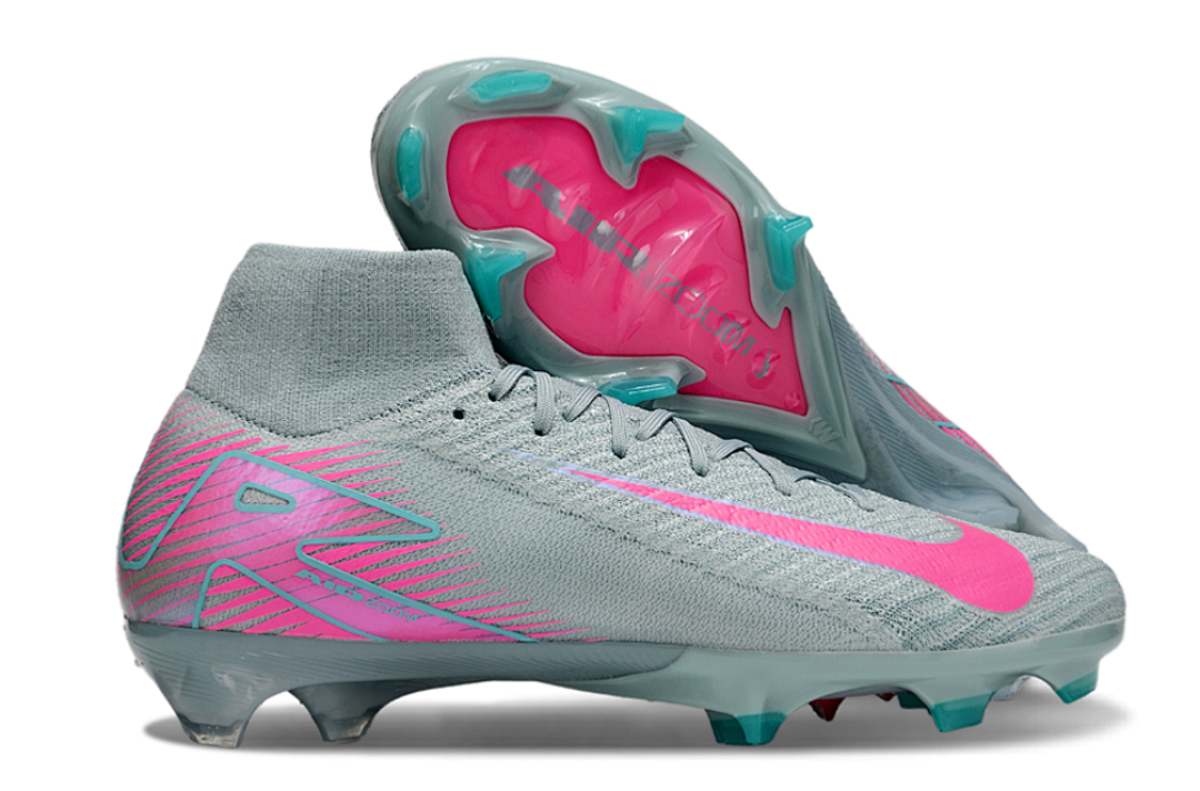 nike mercurial superfly - Gris Rosado Azul