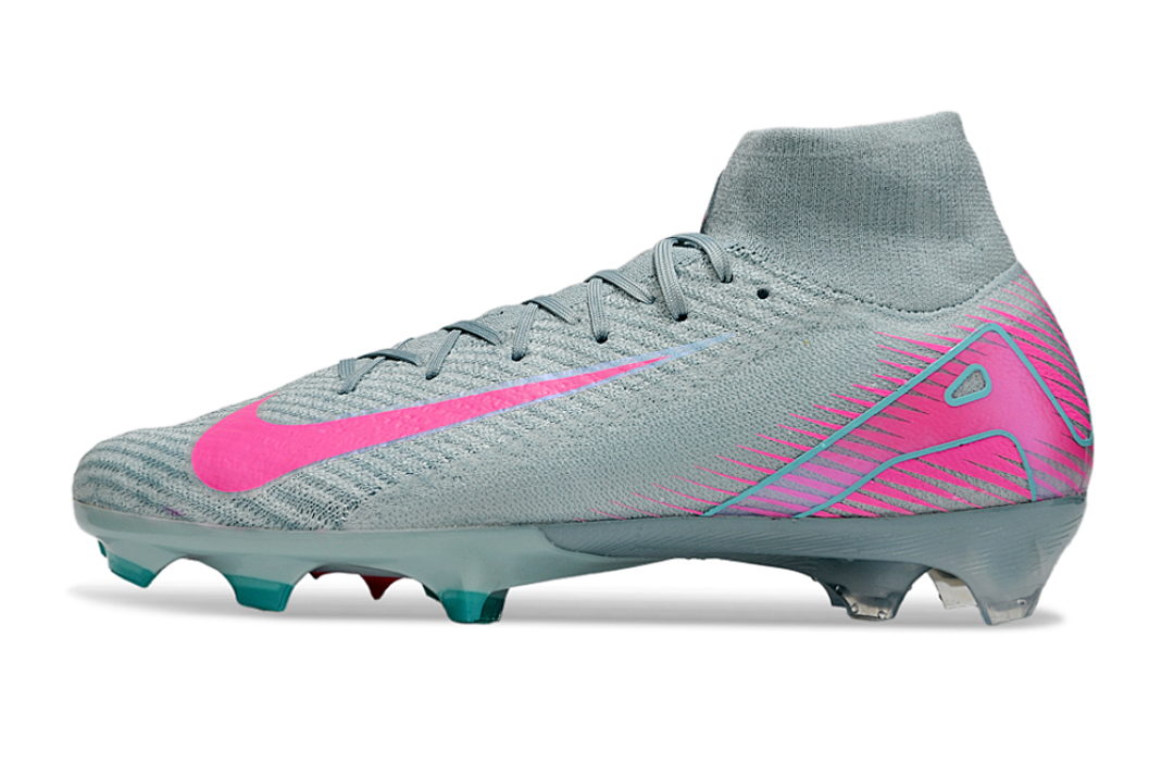 nike mercurial superfly - Gris Rosado Azul