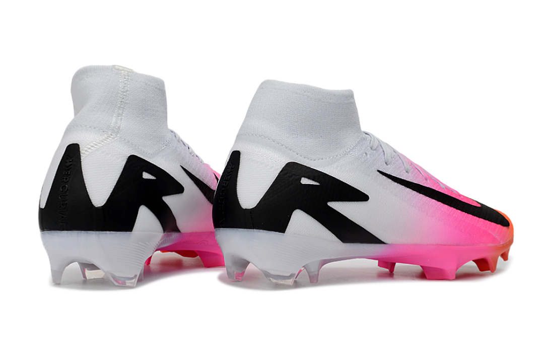nike mercurial superfly - Blanco Rosado Naranjo Negro