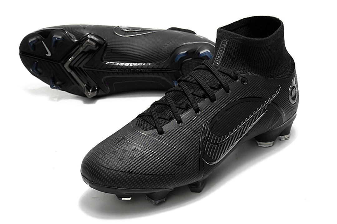 nike mercurial superfly - Negro Plateado