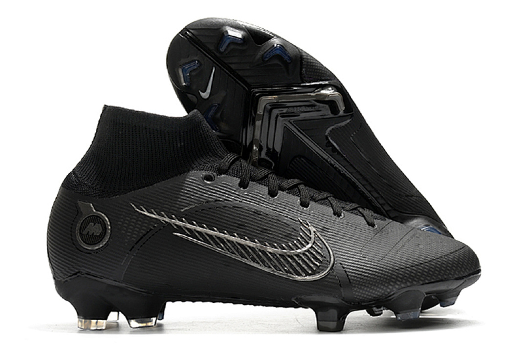 nike mercurial superfly - Negro Plateado