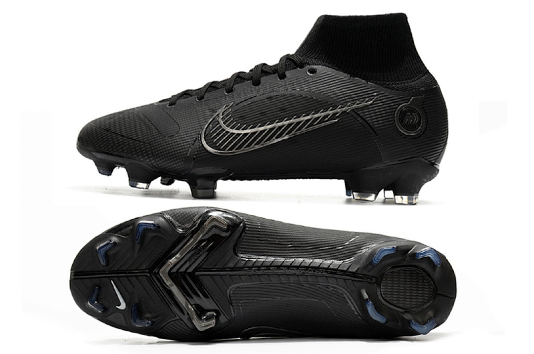 nike mercurial superfly - Negro Plateado