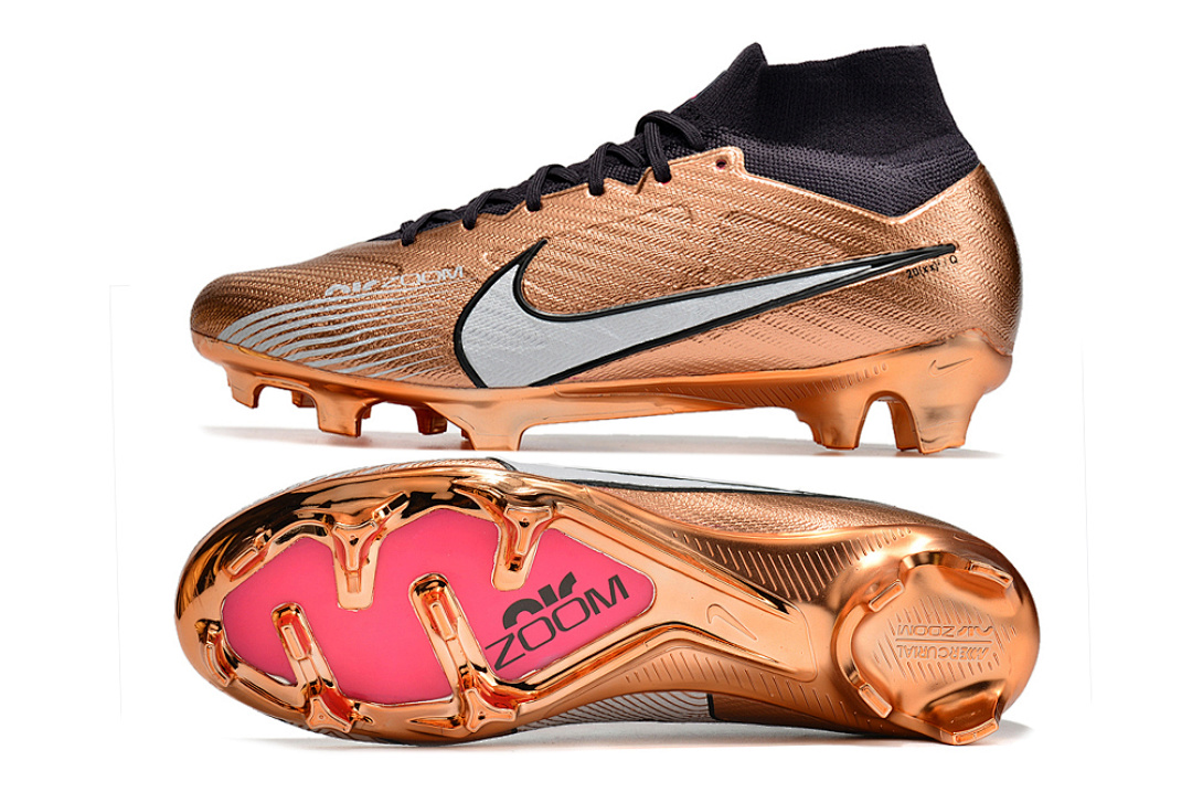 nike mercurial superfly - Naranjo Negro Dorado