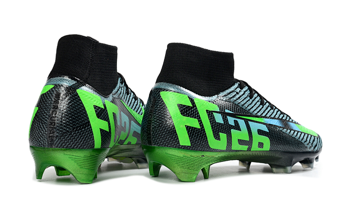 nike mercurial superfly - Negro Verde