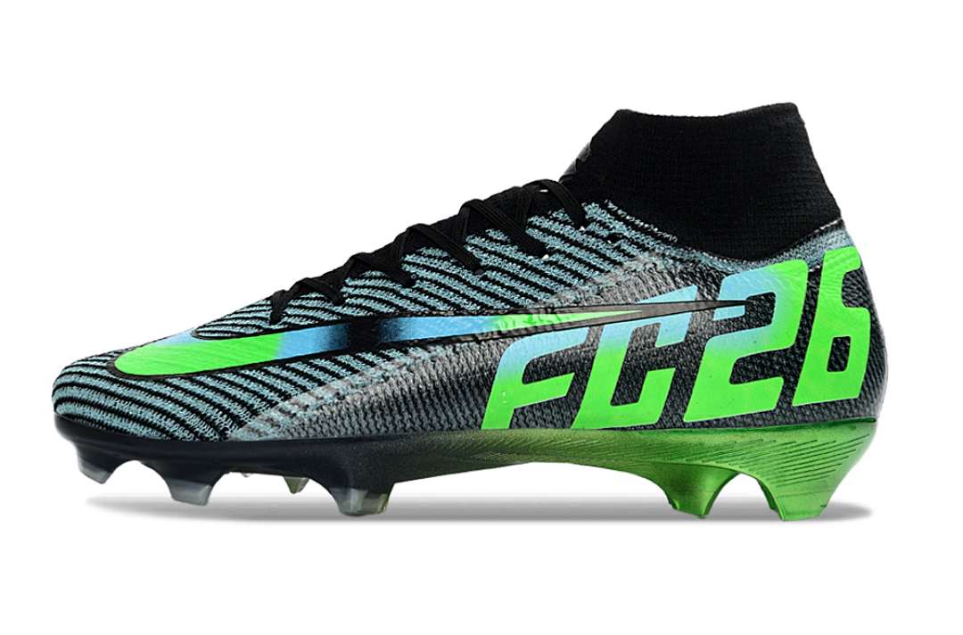 nike mercurial superfly - Negro Verde