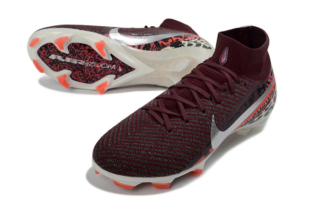 nike mercurial superfly - Rojo Negro Plateado