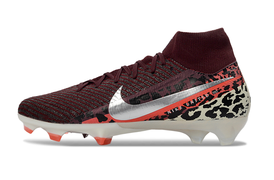 nike mercurial superfly - Rojo Negro Plateado