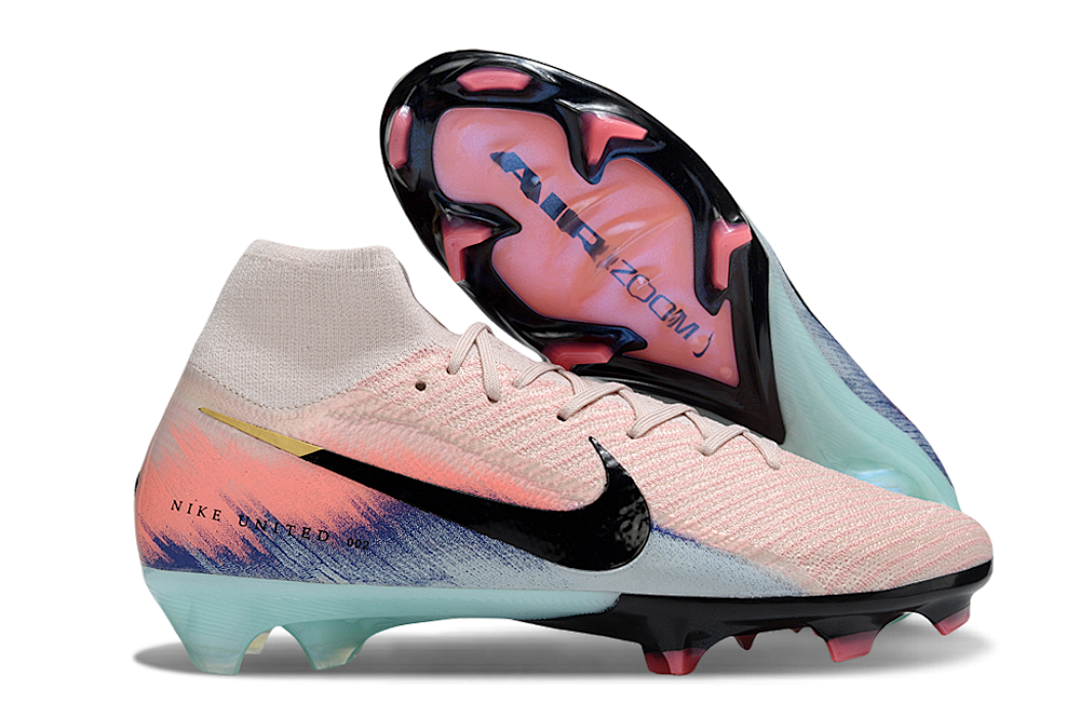 nike mercurial superfly - Gris Rojo Negro