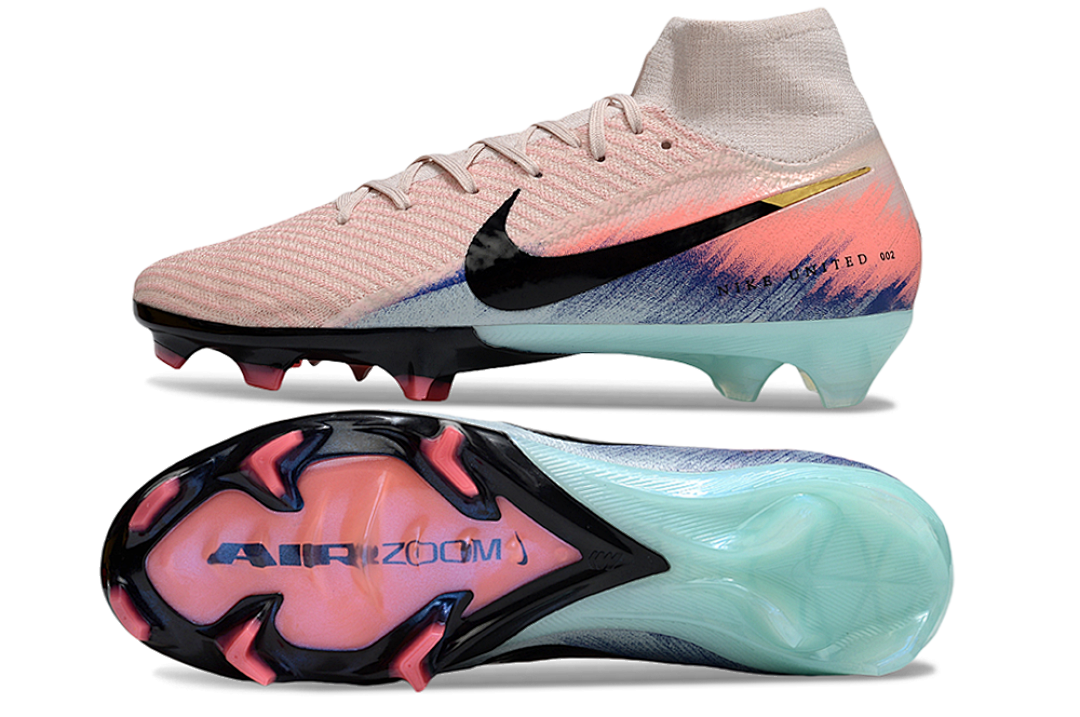 nike mercurial superfly - Gris Rojo Negro