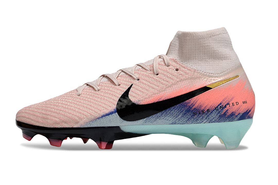 nike mercurial superfly - Gris Rojo Negro