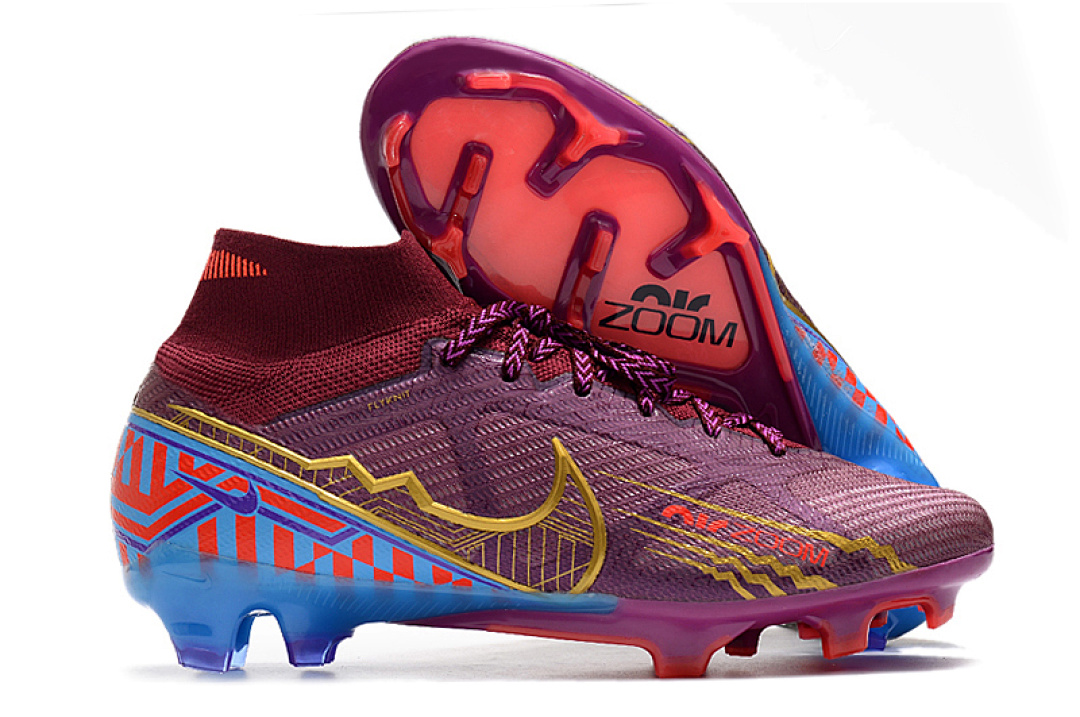 nike mercurial superfly - Vino Morado Azul Amarillo
