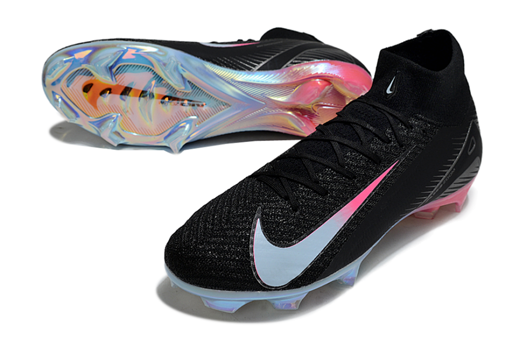 nike mercurial superfly - Negro Rosado Azul