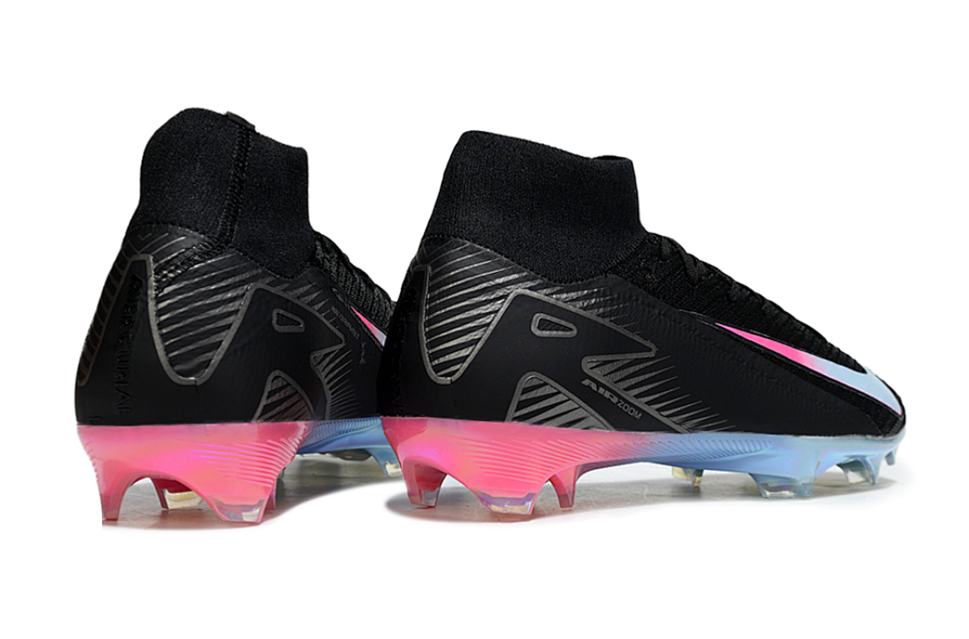 nike mercurial superfly - Negro Rosado Azul