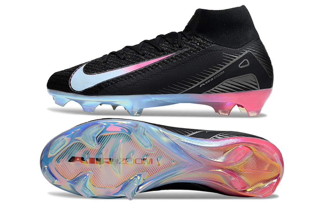 nike mercurial superfly - Negro Rosado Azul