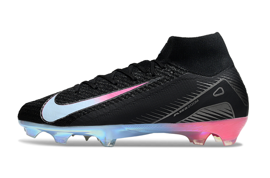 nike mercurial superfly - Negro Rosado Azul