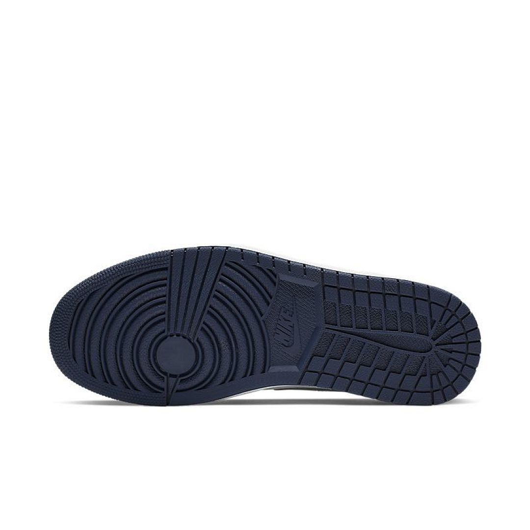 jordan air jordan 1 retro low - Azul Blanco Plateado