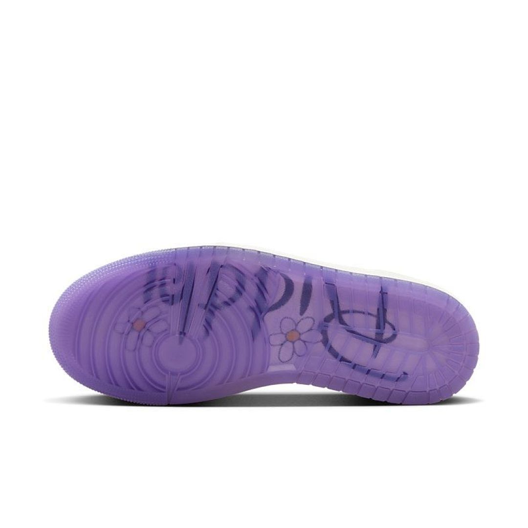 jordan air jordan 1 retro low - Verde Morado