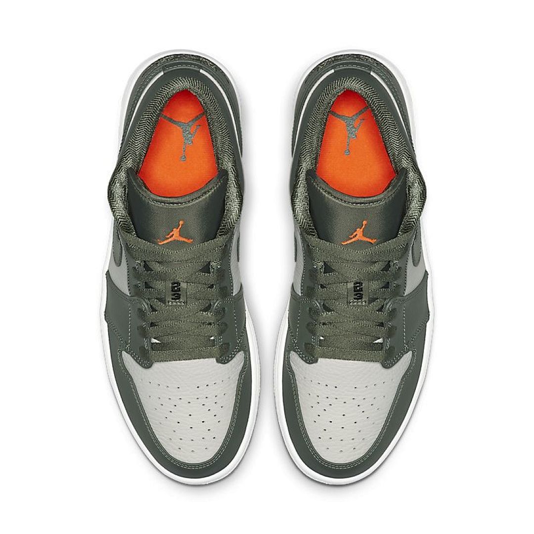 jordan air jordan 1 retro low - Verde Gris