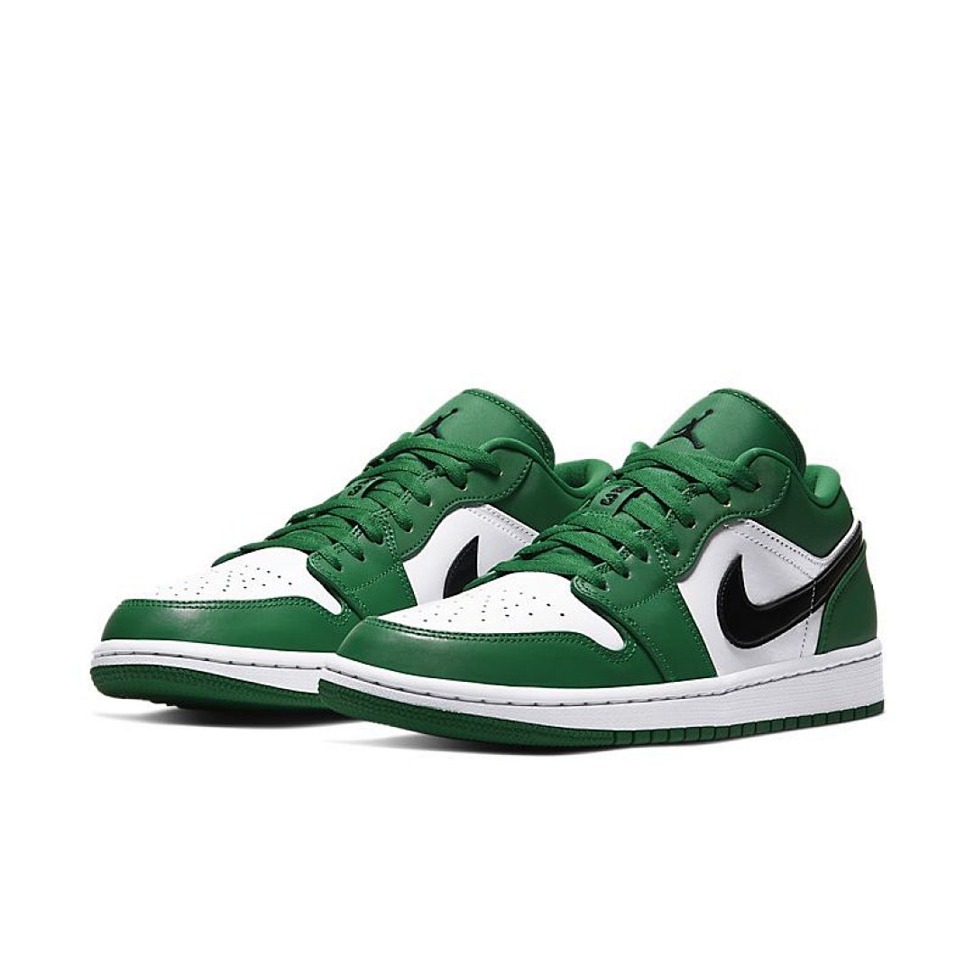 jordan air jordan 1 retro low - Verde Blanco Negro
