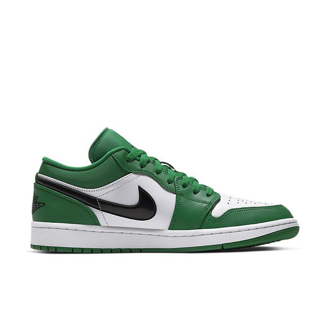 jordan air jordan 1 retro low - Verde Blanco Negro