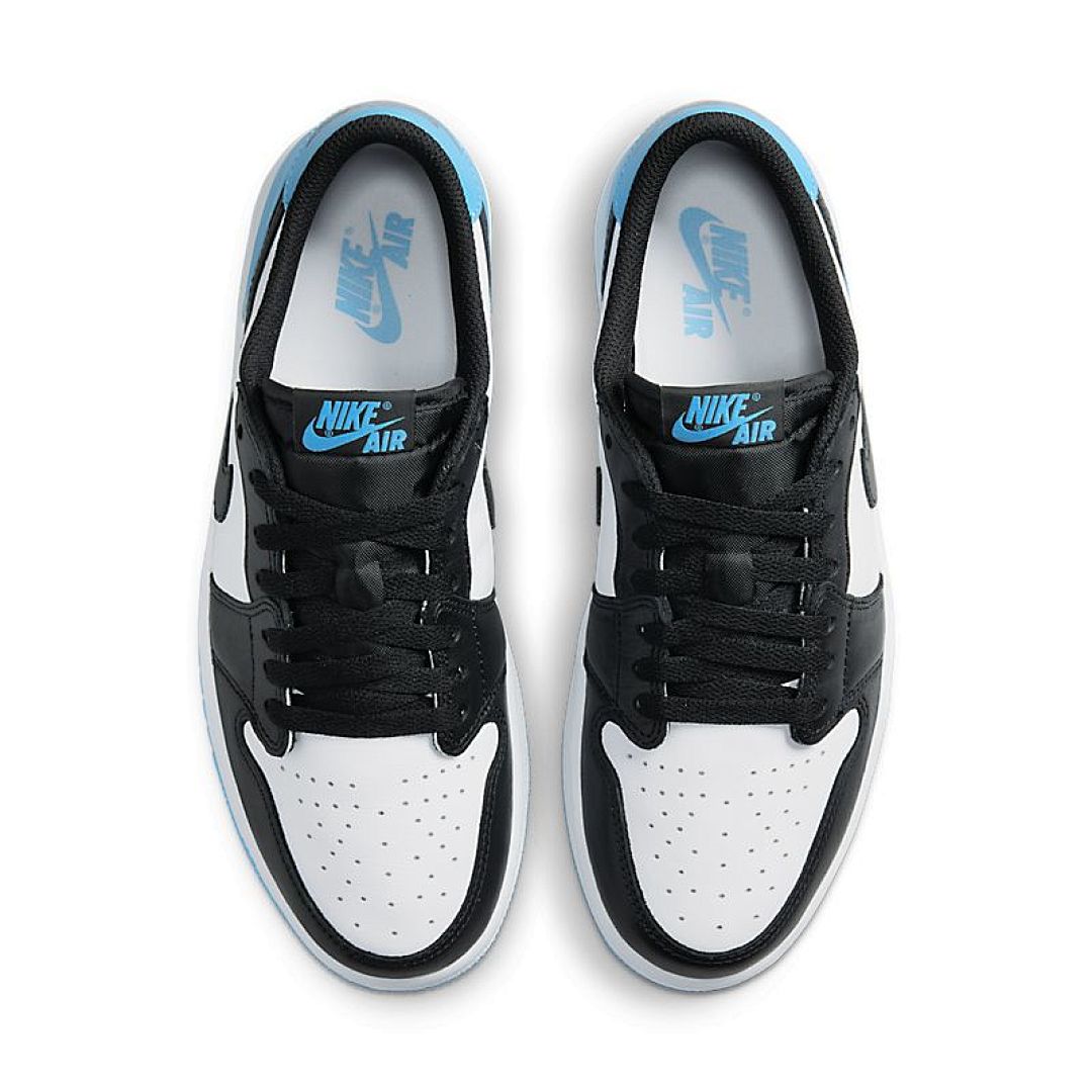 jordan air jordan 1 retro low - Negro Blanco Azul