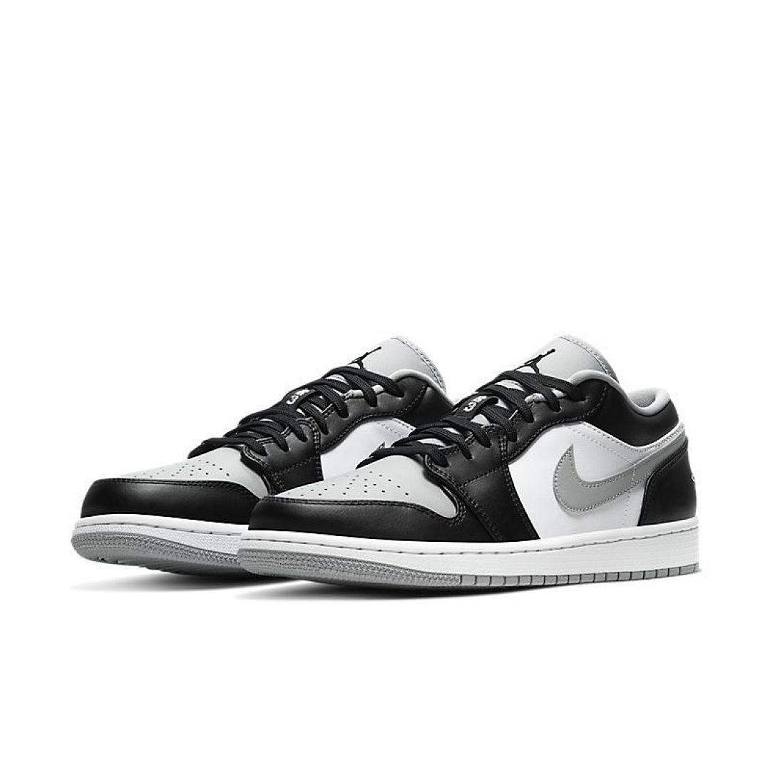 jordan air jordan 1 retro low - Negro Blanco Gris