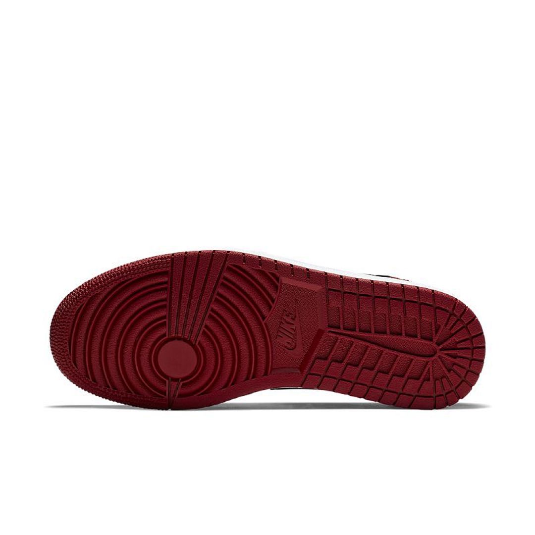 jordan air jordan 1 retro low - Negro Rojo Blanco