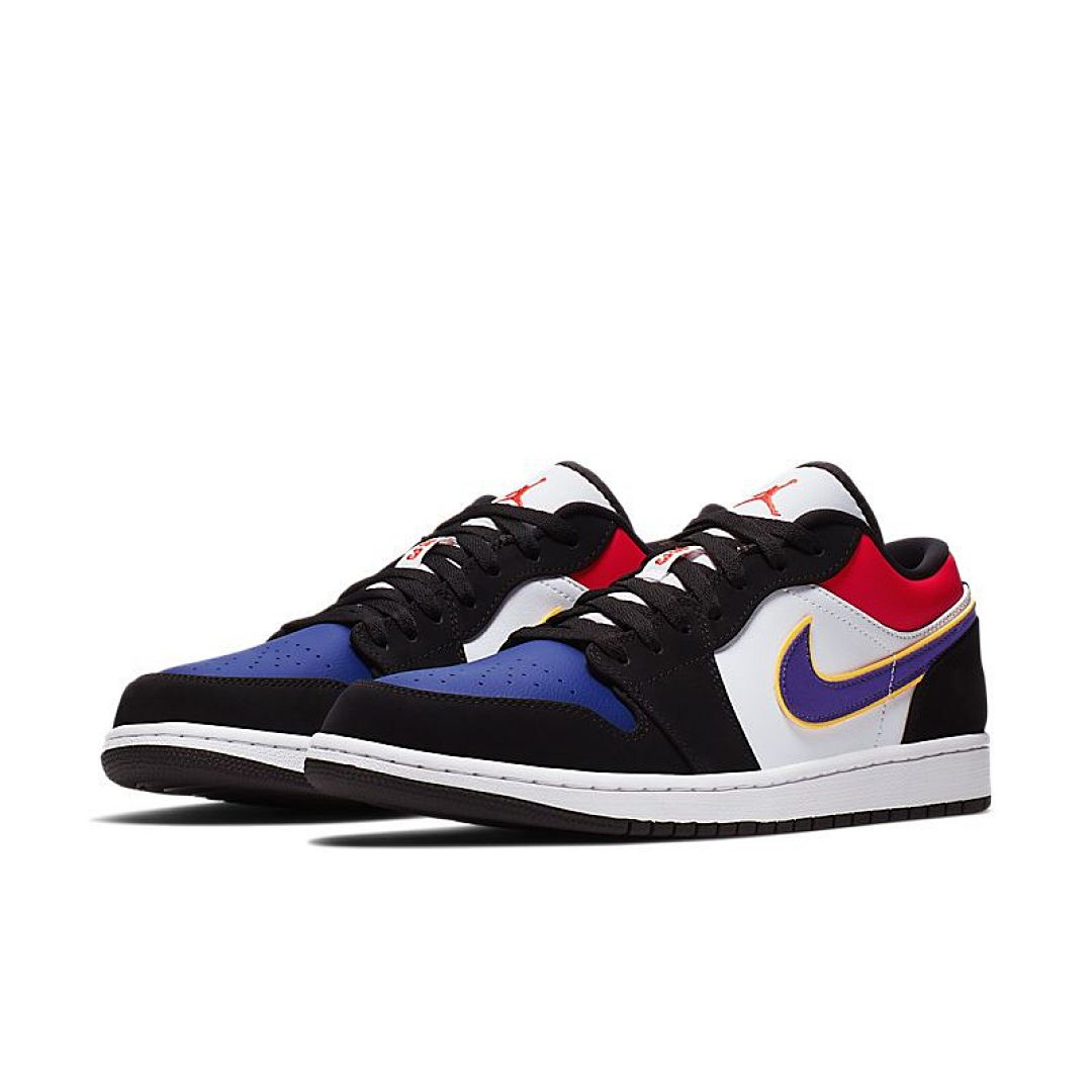 jordan air jordan 1 retro low - Negro Azul Rojo