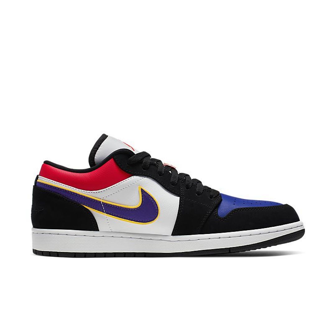 jordan air jordan 1 retro low - Negro Azul Rojo