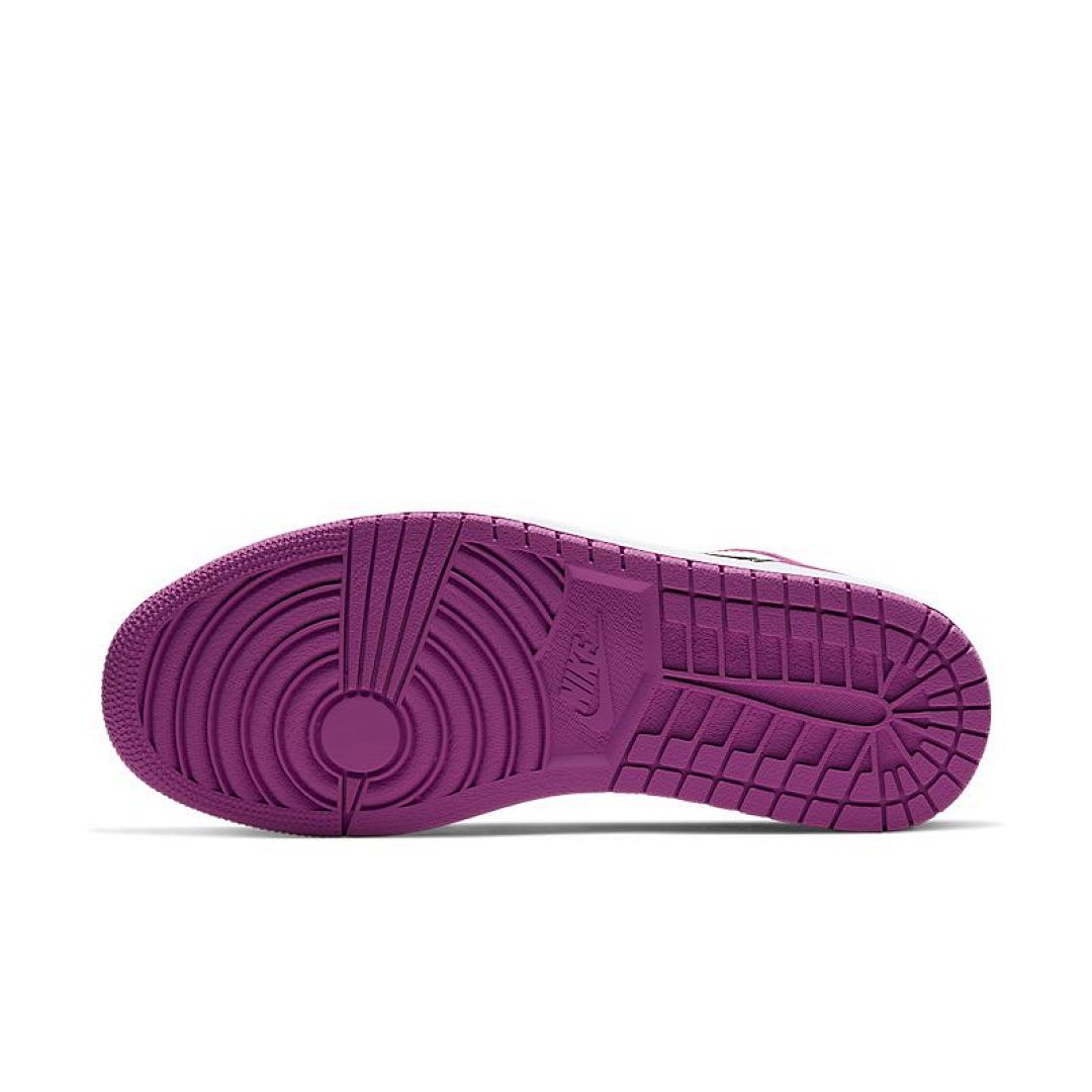 jordan air jordan 1 retro low - Negro Rosado Blanco