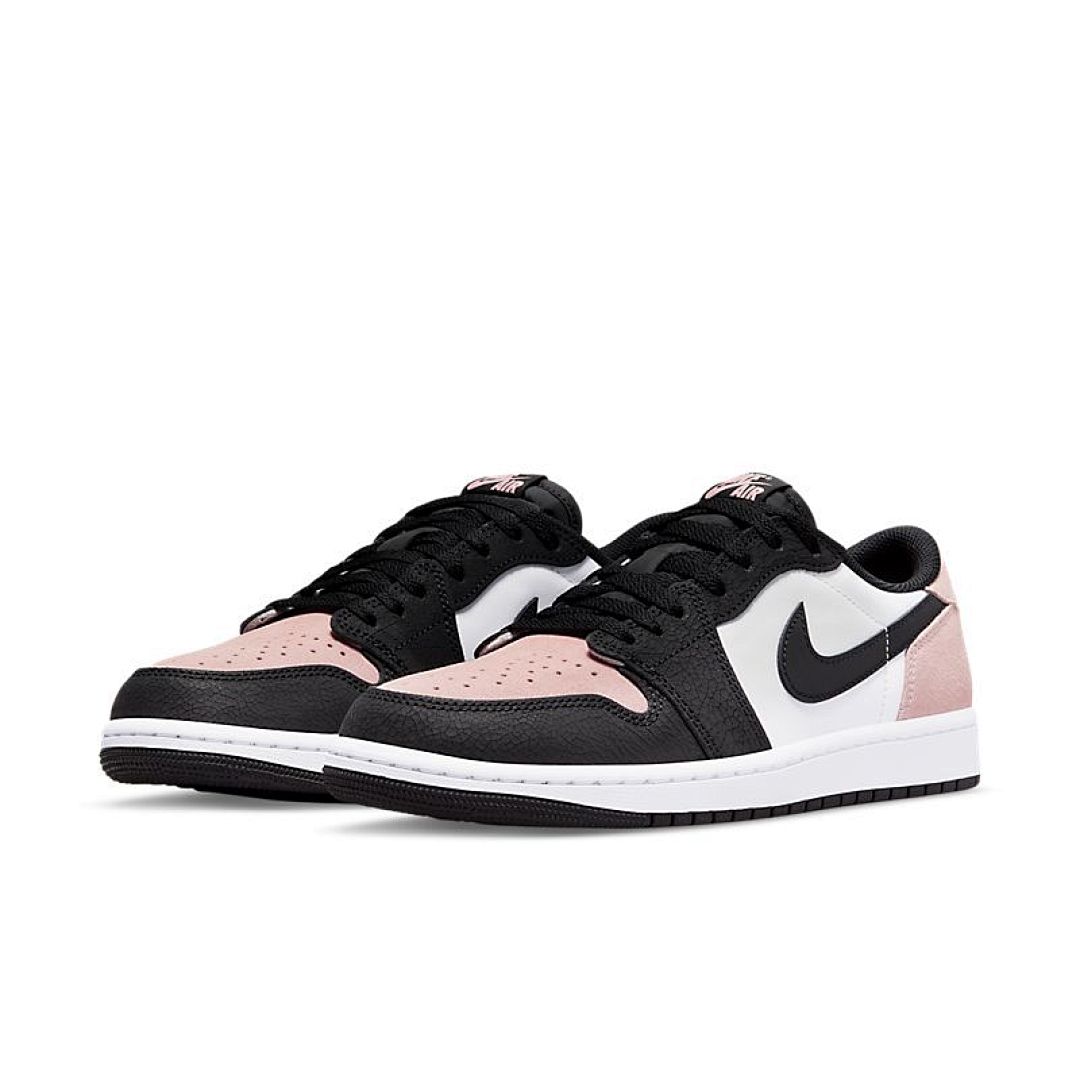 jordan air jordan 1 retro low - Negro Rosado