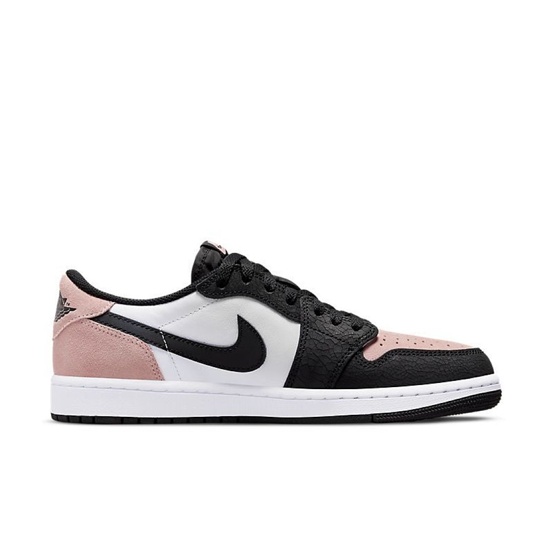 jordan air jordan 1 retro low - Negro Rosado