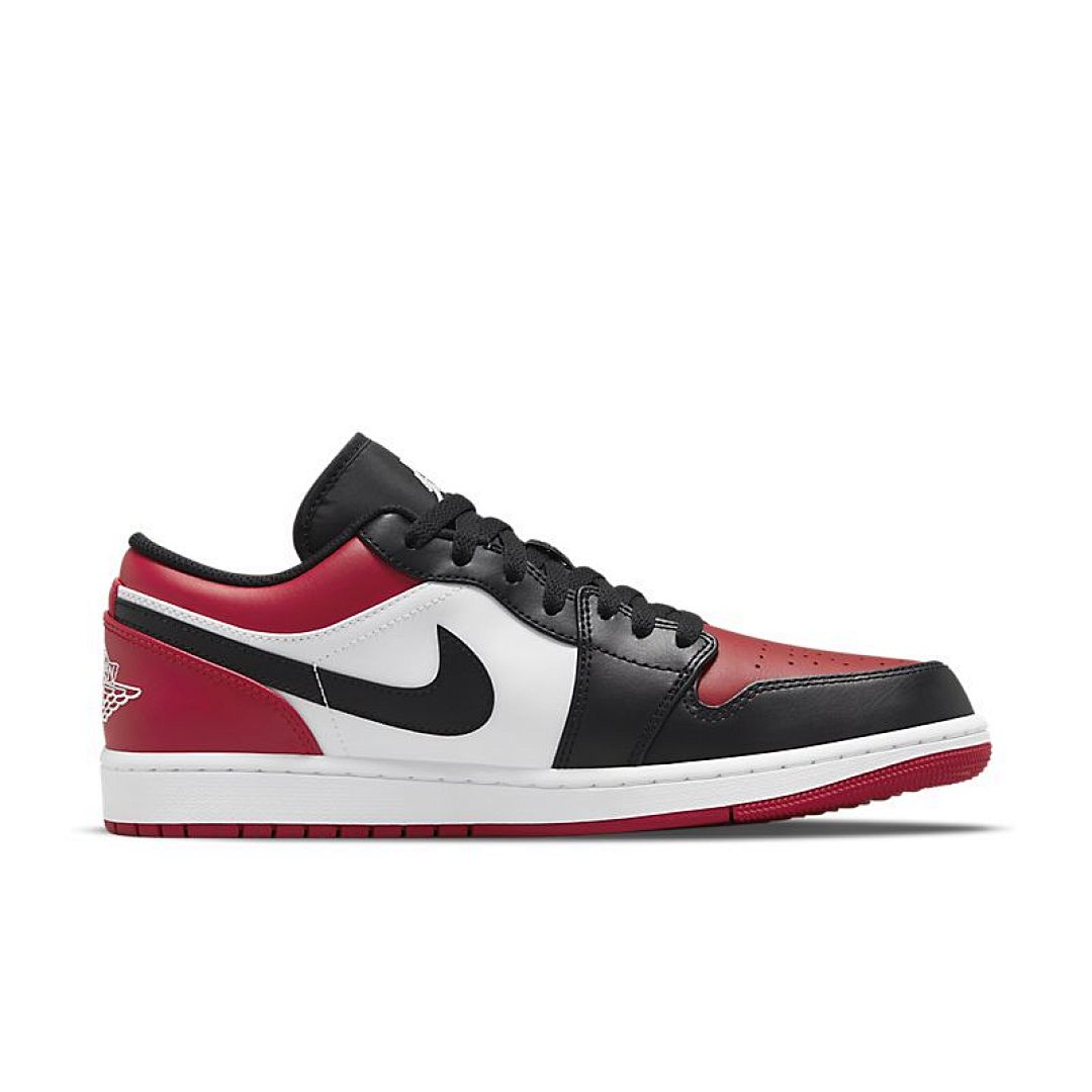 jordan air jordan 1 retro low - Negro Rojo Blanco