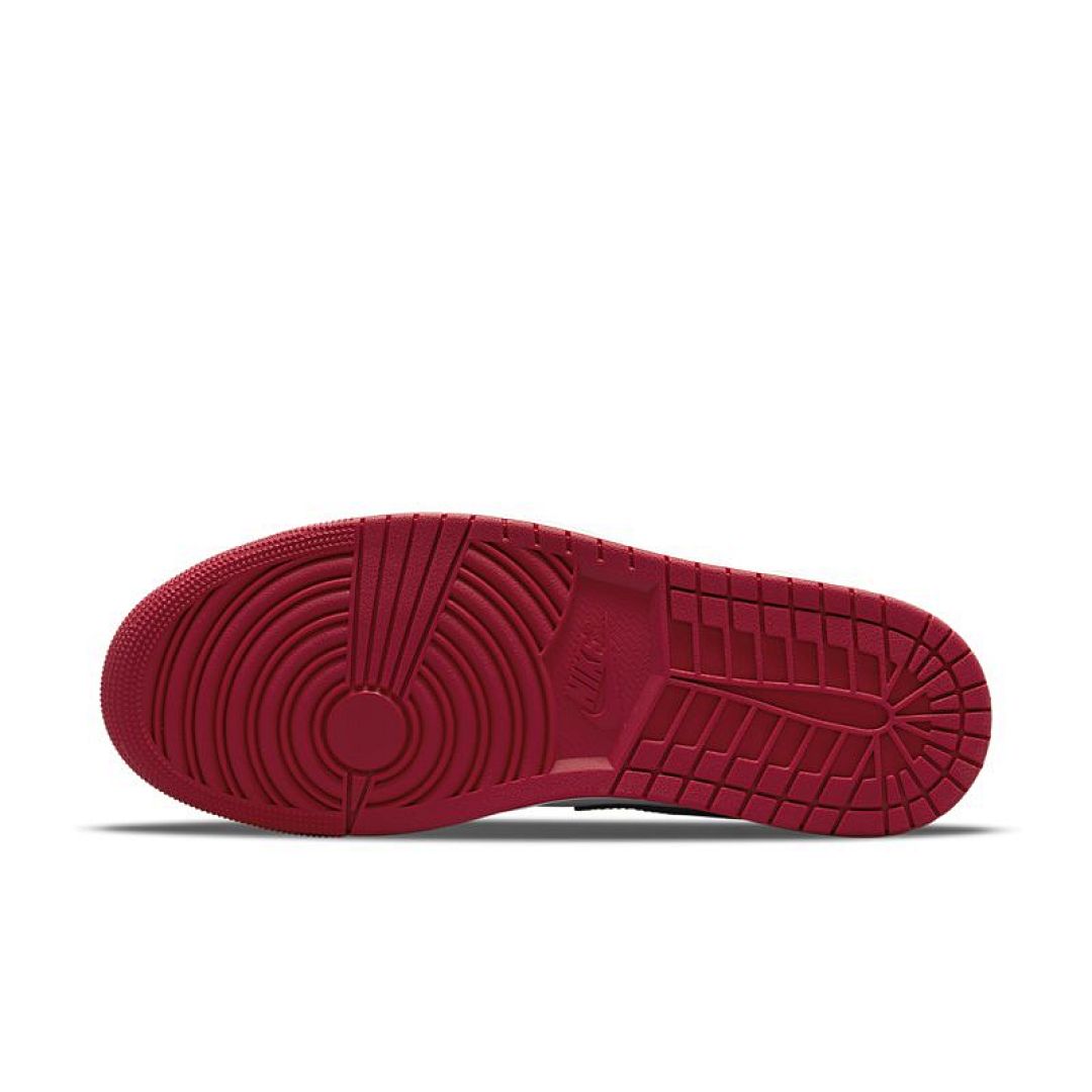 jordan air jordan 1 retro low - Negro Rojo Blanco