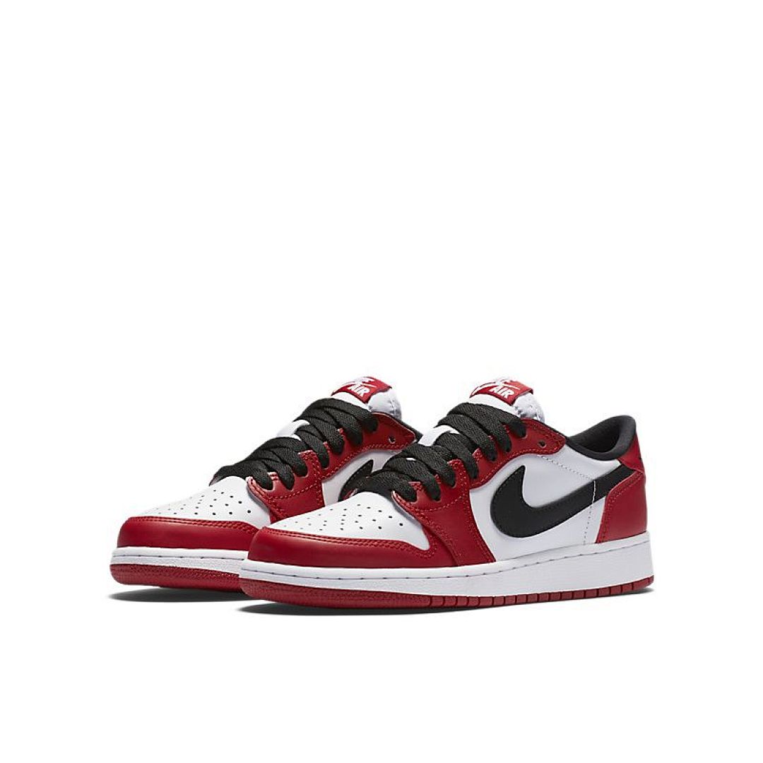 jordan air jordan 1 retro low - Blanco Rojo