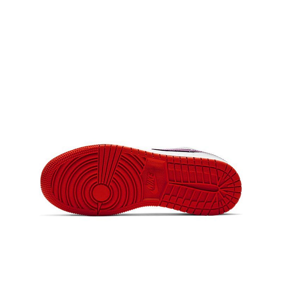 jordan air jordan 1 retro low - Blanco Morado Rojo