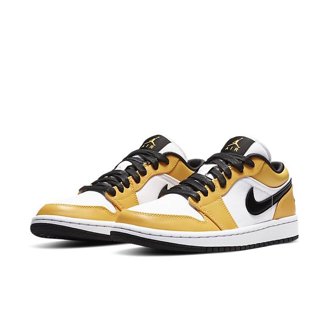 jordan air jordan 1 retro low - Amarillo Negro Blanco