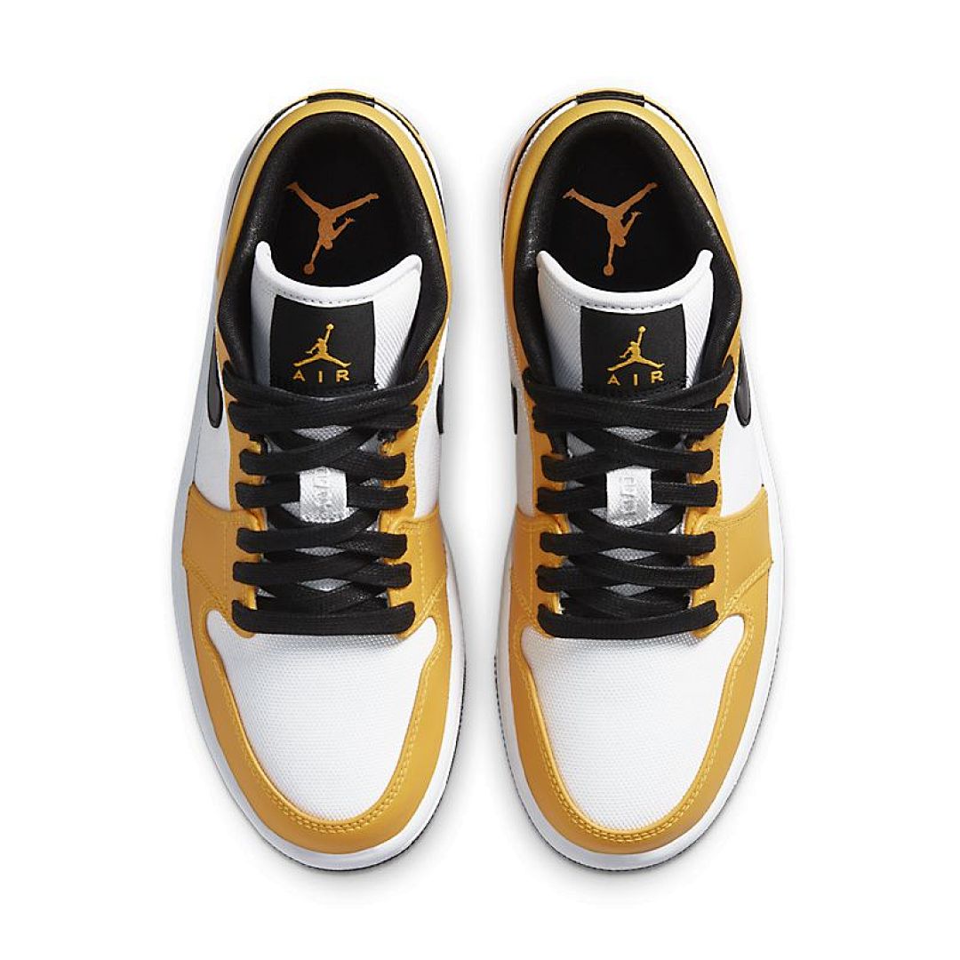 jordan air jordan 1 retro low - Amarillo Negro Blanco