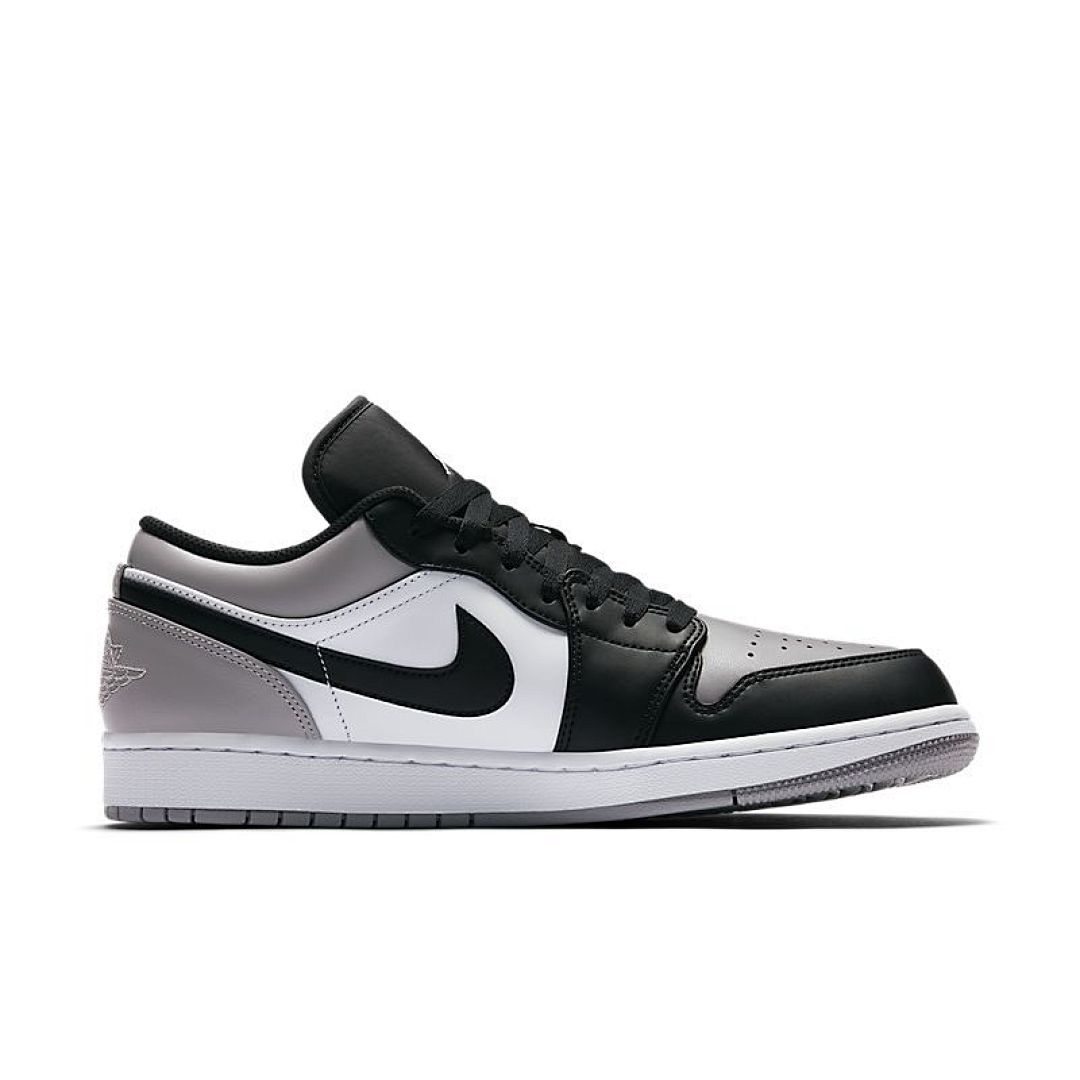 jordan air jordan 1 retro low - Negro Blanco Gris