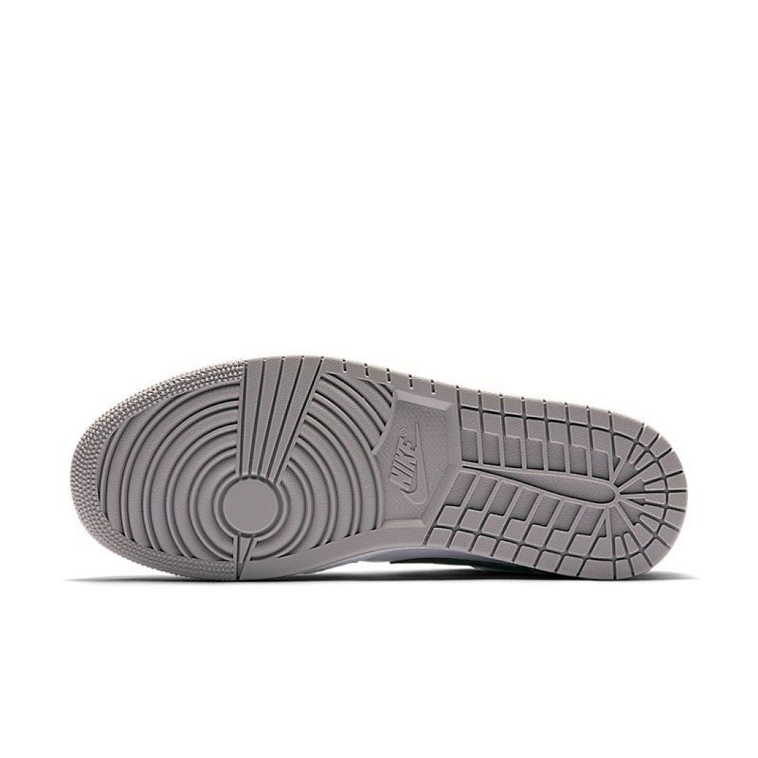 jordan air jordan 1 retro low - Negro Blanco Gris