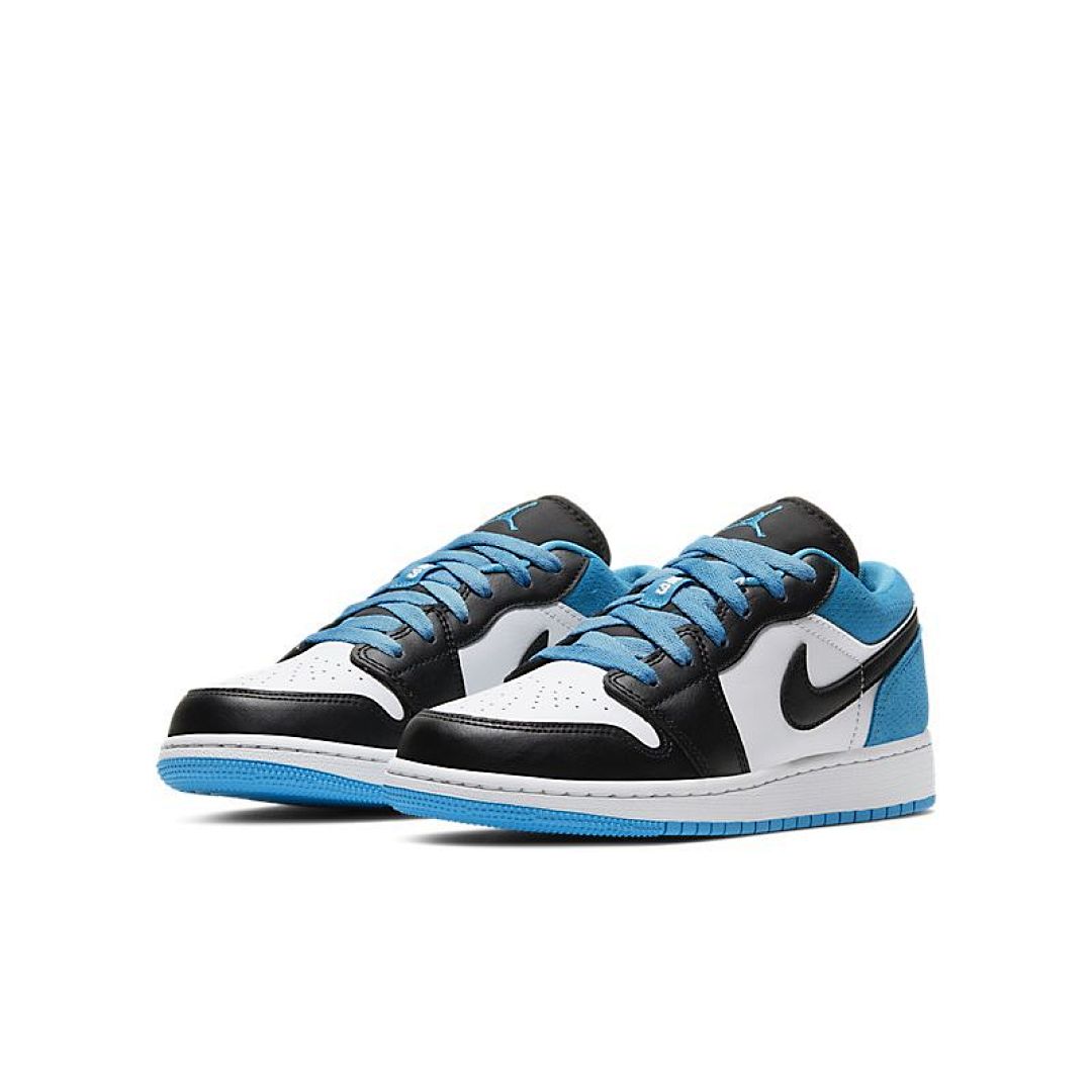 jordan air jordan 1 retro low - Celeste Negro Blanco