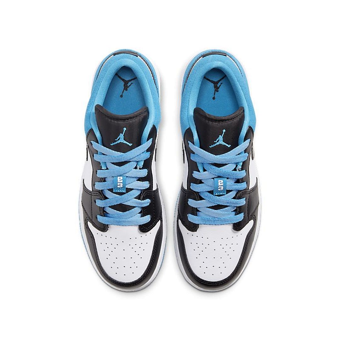 jordan air jordan 1 retro low - Celeste Negro Blanco