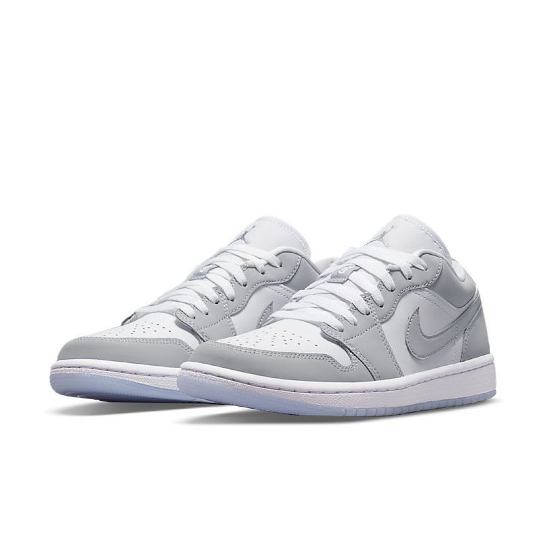 jordan air jordan 1 retro low - Gris Blanco