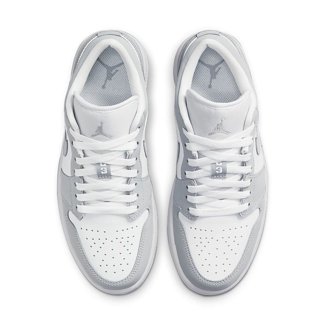 jordan air jordan 1 retro low - Gris Blanco